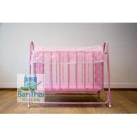 ราคา เปลลูกกรง เปลกรง เปลเด็ก เปลนอน เปลไกว รวมมุ้ง สีฟ้า ชมพู ลายแพนด้า bt99 (1291186617)