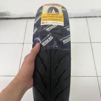 ราคา ยางเรเดียลขอบ12 ขอบ14 ขอบ13 tubeless ยางนอกไม่ใช้ยางใน ยางนอกมอเตอร์ไซค์ ลายสายฟ้า ยางนอก pcx msx zoomer scoopy i filano click vespa ksr Aerox Goodride SPSmotor (22814921517)