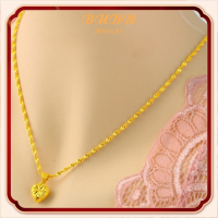 ราคา สร้อยคอทองคำแท้ครึ่งสลึง จี้หัวใจ หนัก 1 9 กรัม ทองคำแท้ 96 5 ทอง แท้ หลุด จำนำ (22164855751)