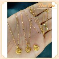 ราคา สร้อยคอครึ่งทอง 18k จี้รักทองคําแท้ 98 9 น้ําหนัก 1 9 กรัม ยาว 45 ซม (22385431288)
