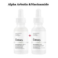 ราคา The Ordinary Niacinamide 10 Zinc 1 Alpha Arbutin 2 HA Serum 30ml Oil Balance Reduce Skin Blemishes acne care Whitening Moisturize บำรุง หน้า เซรั่มบำรุงผิวหน้า ไวท์เทนนิ่ง ให้ความชุ่มชื้น การดูแลสิว (