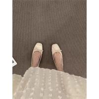 ราคา รองเท้าคุณยายสไตล์ชาแนลรองเท้าส้นแบนปากตื้นรองเท้าชั้นเดียวสไตล์ฝรั่งเศสรองเท้ากอมมิโน่พื้นนิ่มแบบฤดูร้อนฤดูใบไม้ร่วงปี2023รองเท้าผู้หญิงแบบสวมเท้า (21006184509)