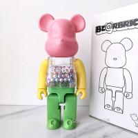 ราคา Bearbric400 ตุ๊กตา Gloomy Bear ของตั้งโชว์ในห้องนั่งเล่นตุ๊กตาหมีไวนิลทำมือตุ๊กตาหมีเล่นกล่องตาบอดหมี (21430163673)