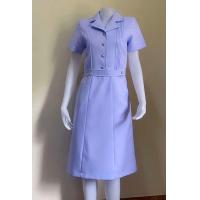 ราคา ชุดพิธีการพยาบาลคอปกเทเลอร์แหลม ผ้าวาเลนติโน่ขาวโอโม่ ทรงสวยเข้ารูป ผ้านุ่มใส่สบายไม่ร้อน รีดง่าย ราคาประหยัด ไม่พอดีรับเปลี่ย (21828584943)