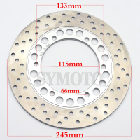 ราคา สำหรับ Yamaha FZ400 SRX400 XJ400 XJR400 FZ600 FZ600 SRX600 XJ600 YZF600 TDM850 รถจักรยานยนต์จานเบรคหลังโรเตอร์ 245 มม (21690864344)