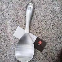 ราคา Zwilling 304 thickened stainless steel rice spoon serving spoon non stick rice household large size spoon rice spoon spoon (22680269150)