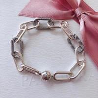 ราคา Pandora ของแท้ กำไล ME Link Chain Bracelet สร้อยข้อมือ Sterling Silver 925 เตรียมประเทศไทยเพื่อจัดส่ง (22208233148)