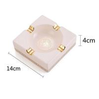 ราคา 14ซม ที่เขี่ยบุหรี่แผ่นรองจานข้าวสไตล์ยุโรปที่เขี่ยบุหรี่แกดเจ็ตสไตล์วินเทจสแควร์คุณภาพที่เขี่ยบุหรี่เซรามิค (22156590430)