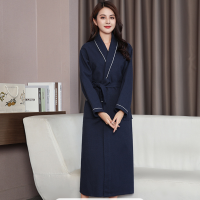 ราคา Smartconn 100 เสื้อคลุมอาบน้ำผ้าฝ้ายผู้หญิงวาฟเฟิลกิโมโนเสื้อคลุมอาบน้ำชุดนอนสปาเสื้อคลุมชุดนอนดูดน้ำเสื้อคลุมอาบน้ำเพื่อนเจ้าสาวเสื้อคลุมเสื้อคลุมอาบน้ำฤดูใบไม้ร่วงเสื้อคลุม (2020504499)