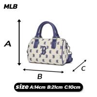 ราคา MLB คู่กระเป๋า Boston หมอนกระเป๋าวินเทจดอกไม้เก่ากระเป๋าถือ (22044099703)