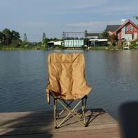 ราคา เก้าอี้กลางแจ้ง เก้าอี้สนามทรงรังนก เก้าอี้แคมป์ปิ้ง หลังสูง90 cm รับน้ำหนักได้สูงสุด 300กก พับเก็บได้ พกพาสะดวก (22593947968)