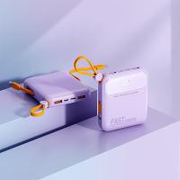 ราคา Bingo แบตเตอรี่สำรอง 20000mAh PD 22 5W ชาร์จเร็วอย่างยิ่ง แบตเตอรี่สำรองพร้อมสายชาร์จในตัว แบตเตอรี่สำรองขนาดกะทัดรัดพกพาสะดวก (22803506094)