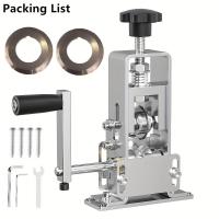 ราคา ของขวัญฟรี ใบมีด 2 ที่ปอกสายไฟอัตโนมัติ ต่อกับสว่านได้อั เครื่องปอกสายไฟ แบบใช้มือ 2IN1 เครื่องปอกสายไฟทองแดง สามารถปอกสายไฟ เครื่องมือปลอกสายไฟ เครื่องปอกสายเคเบิ้ล เครื่องปอกสายไฟต่อส่วาน เครื่องปอ 