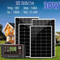 ราคา อัตราการแปลง 98 แผงโซล่าเซลล์ 50W 40W 30W 20W 15W 18V แผงโซล่า สำหรับชาร์จแบตเตอรี่ พลังงานแสงอาทิตย์ solar panel (22782447066)