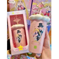 ราคา พร้อมส่ง แก้วน้ำเซเลอร์มูน Sailor moon พร้อมถุง สติกเกอร์เซเลอร์มูน ครบเซ็ต จาก Naixue ของแท้ 100 สวยมาก น่ารักสุดๆ (22279827198)