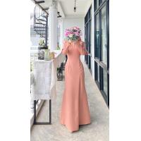 ราคา เดรสออกงาน เดรสมุสลิม ชุดเดรสยาว ชุดราตรี ชุดมุสลิมหญิง เดรสอิสลาม เดรสสำหรับใส่ออกงาน เดรสใส่งานแต่ง เดรสเพื่อนเจ้าสาว (22178861795)