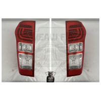 ราคา ไฟท้าย D max all new ดีแมก ออนิว 2012 2019 LED 1 9 Blue power บลูพาวเวอร์ โคมสีแดง อีซูซุ Isuzu Dmax D max ตราเพชร (22488088933)