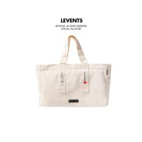 ราคา Levents 3RD Anniversary Tote bag กระเป๋าผ้า สี OFF WHITE ใส่แล็ปท็อปได้ ผ้าแคนวาส หนา ทนทาน (22193553571)