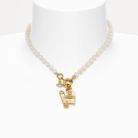 ราคา Vivienne Westwood สร้อยคอไข่มุกไข่มุกดีไซน์แบบดาวเสาร์ (20703107880)