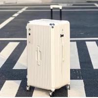 ราคา DDกระเป๋าเดินทาง20 26 30นิ้ว กระเป๋าเดินทางแบบ โรลลิ่งส PVC ล้อหมนได้ 360 องศาอย่างมีสไตล์ แข็งแรง ทนทาน นั่ง ได้ ดีไซน์สวย สีขาว สีดำ สีชมพู สีเขียว สีเหลือง กระเป๋าทรงถัง (22094409399)