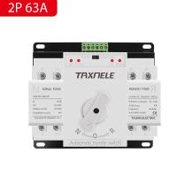 ราคา ATS 2P 4P 63A 125A Dual Power Automatic Transfer Switch AC230V 380V MCB Auto Changeover Switch Circuit Breakers (22680749139)