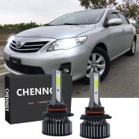 ราคา ไฟหน้า LED สำหรับ Toyota Corolla Altis 6000K 2ชิ้นหลอดไฟไฟหน้าลำแสงต่ำปี2002 2013 เสียบและเล่น (20974242363)