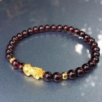 ราคา สร้อยข้อมือโกเมน ปี่เซียะทองคำแท้ 99 9 หนัก 0 2 กรัม พร้อมบอลไมครอน งานฮ่องกง (2404778444)