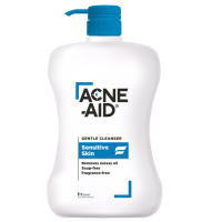 ราคา ครีมล้างหน้า Acne Aid แอคเน่เอด Cleanser ขนาด 500ml สูตรสีแดงและสีฟ้า (20379406928)