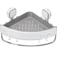 ราคา ราววางแก้วดูด TAILI ตะแกรงเข้ามุมแบบติดผนังที่เก็บประดิษฐ์แบบแขวนอเนกประสงค์แผ่นวางของรูปสามเหลี่ยมห้องน้ำสิ่งดีๆติดผนังที่เก็บของในอ่างล้างจานอาบน้ำในห้องน้ำ (22744263080)