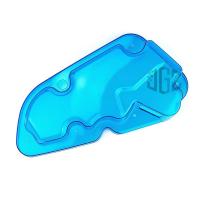 ราคา For Vespa Sprint Primavera 125 150 i Get ABS 3vie Scooter Air Filter Cover Transparent Protector Guard (20303415404)