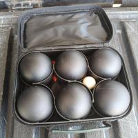 ราคา เปตอง ลูกดำ ชุด 6 ลูก เลือกลายได้ เปตองสีดำ เกมเปตอง ลูกเปตอง เปตอง6ลูก พร้อมลูกแกน ลูกเป้า (21779339919)