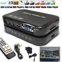 ราคา เครื่องเล่น Center Media Mini Player 1080P FULL HDMI PLAYER HD MEDIA PLAYER USB AV VGA EU (21468487486)