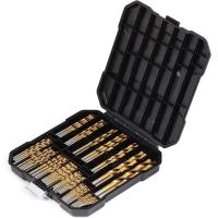 ราคา จัดส่งที่รวดเร็ว ดอกสว่านชุดไฮสปีด ไม้ เหล็ก รุ่น 99PCS ชุดเคลือบไทเทเนียม เครื่องสกัด ชุดดอกสว่านไทเทเนียม 99 ชิ้น สำหรับเหล็ก ไม้ พลาสติก โลหะ ทองแดง อลูมิเนียม พร้อมกล่องเก็บของ 99pcs Titanium Coa 