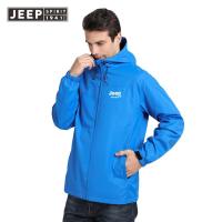 ราคา JEEP SPIRIT 2022 New Outdoor Hiking Raincoat Waterproof Lightweight Jacket Autumn Casual Mens Hooded Jacket (12789827710)