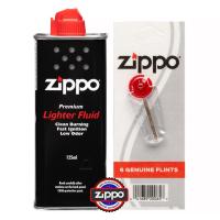 ราคา Zippo ชุดน้ำมัน ถ่าน สำหรับไฟแช็กซิปโป้ Zippo Fluid Flint (22254165000)