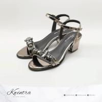 ราคา Heels Blink Kwintra รองเท้าส้นสูงมีเพชร สีเงิน และ สีเทาเมทาลิค (1081256981)