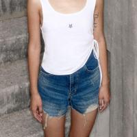 ราคา Merge Official Bitz Denim Shorts พร้อมส่ง (22580956015)