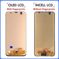 ราคา คุณภาพสูง6 4 จอแสดงผล OLED TFT สำหรับ Samsung A30 A30S ดิจิไทเซอร์ LCD หน้าจอสัมผัสประกอบสำหรับ Samsung Samsung A50อะไหล่ A50S LCD (22435483441)