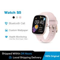 ราคา Jasoz สมาร์ทวอทช์ S5 นาฬิกาสมาทวอช รองรับภาษาไทย Smart Watch นิ้วกันน้ำ IP68 อัตราการเต้นหัวใจ รับประกัน1ป (22594413794)