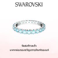 ราคา Swarovski แหวนแฟชั่นใหม่ของผู้หญิง Matrix Round Cut แหวนพลอยคริสตัลสีน้ำเงิน ของขวัญวันวาเลนไทน์ ของขวัญวันเกิด ฟรีกล่องของขวัญของแท้ (21495596109)