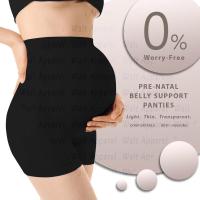 ราคา MD Maternity Underwear Seamless Pregnancy High Waist Shapewear Womens Over Bump Belly Support Panty (22634884633)