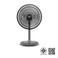 ราคา ส่งฟรี พัดลม พัดลมไฟฟ้า พัดลม ขนาด 12 นิ้ว และ 16 นิ้ว ตั้งโต๊ะ Table fans เลือกสีได้ Mitsubishi Electric มิตซูบิชิ (21475825878)