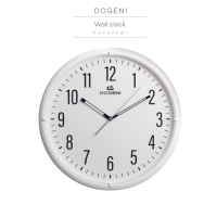 ราคา DOGENI นาฬิกาแขวน WNP039GD WNP039SL WNP039WT นาฬิกาแขวนผนัง เข็มเดินเรียบ (4405866563)