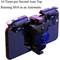 ราคา Trigger Mobile Game Controller Portable Foldable Pressure Fast Shot Compatible with iPhone and Android (20043771845)