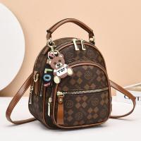 ราคา Casual Street สไตล์น้ําหนักเบากระเป๋าเป้สะพายหลังผู้หญิงลายสก๊อตกระเป๋าสะพายคู่สายซิปปิดกันน้ํา (22516856763)
