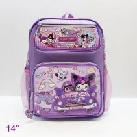 ราคา กระเป๋าเป้นักเรียน 14 นิ้ว ลายยูนิคอร์น ลายคิตตี้ ลายมายเมโลดี้ กระเป๋านักเรียน Backpack 14 สินค้าขายดี (21310532824)