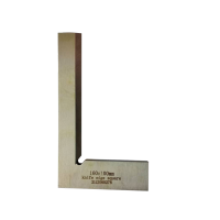 ราคา ฉากตั้งชิ้นงานแท่นกลึง 90 ไม้บรรทัดมุมฉาก Toolstar Machinist Flat Edge Squares Ruler ฉากสแตนเลส ฉากวัดงาน ฉากวัดมุม 90 องศา (16956826026)