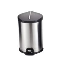 ราคา Magpul ถังขยะแบบเหยียบสเตนเลส Bin หลายขนาด 12 ลิตร สีเงิน ไม่เป็นสนิมสแตนเลสเหยียบถังขยะถังขยะถังกลมโฮมออฟฟิศโรงแรมเก็บถังขยะกระดาษพลิกปิดเงียบ (22193381040)