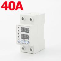 ราคา จัดส่งในประเทศไทย อุปกรณ์ป้องกันแรงดันไฟฟ้าเกิน อุปกรณ์ป้องกันไฟตก กระแสเกิน อุปกรณ์ป้องกันไฟเกิน ไฟตก Sinotimer 40A 63A ไฟกระชากปรับตั้งค่าแรงดัน ตัวกันไฟกระชาก ตัวกันไฟตก ชิโนทามเมอร์ (22589631047)
