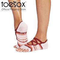 ราคา New Fall 2024 ToeSox Grip Half Toe Elle โทซอคส์ ถุงเท้ากันลื่น เปิดนิ้วเท้า พิลาทิส บาร์ โยคะ และเต้น (22312980323)
